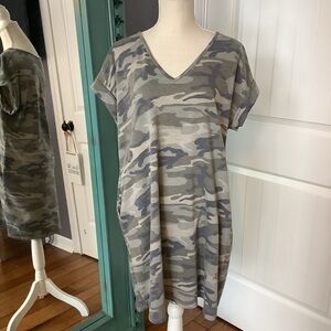 Entro Camouflage Knit Dresd